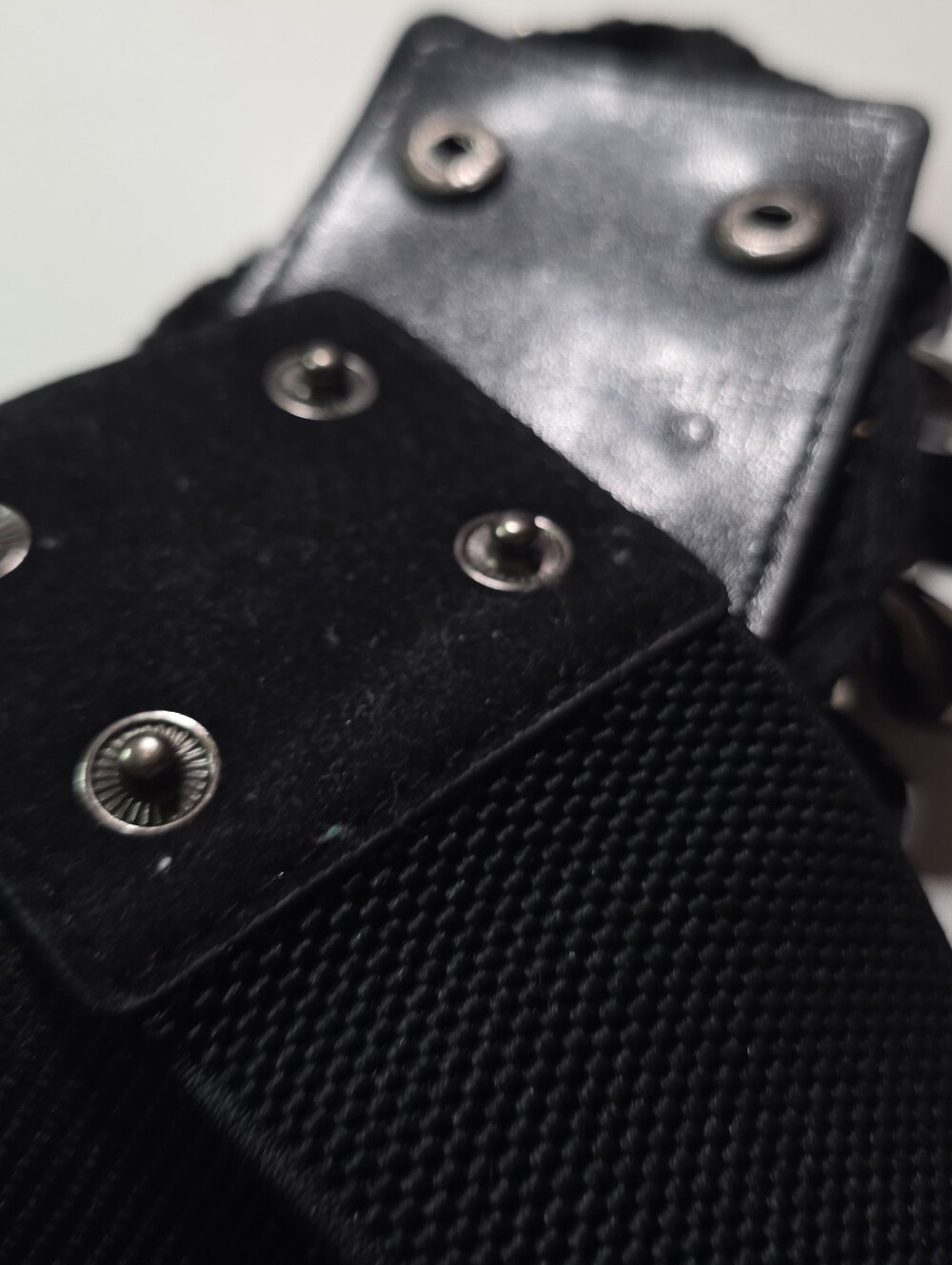 Black Jeweled Elastic Waist Belt - Unbranded - Picture 4 of 7